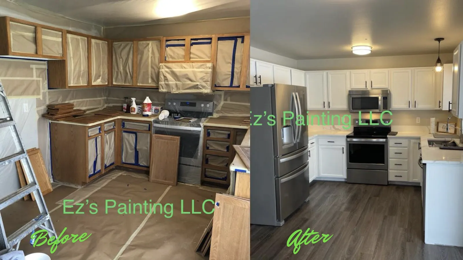 top-house-painting-experience-in-olympia-kitchen-remodel-before-after